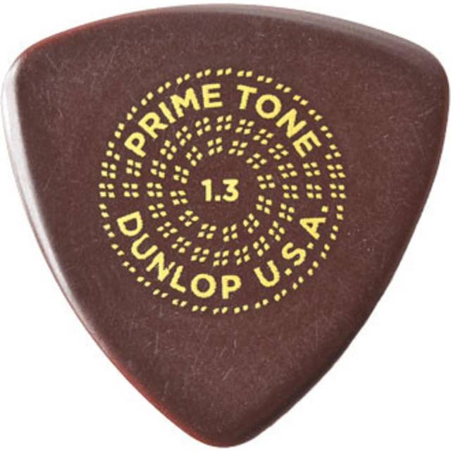 Dunlop 517P130 Primetone Small Triangle Smooth Pick 1.30mm Plectrums (Pack of 3)