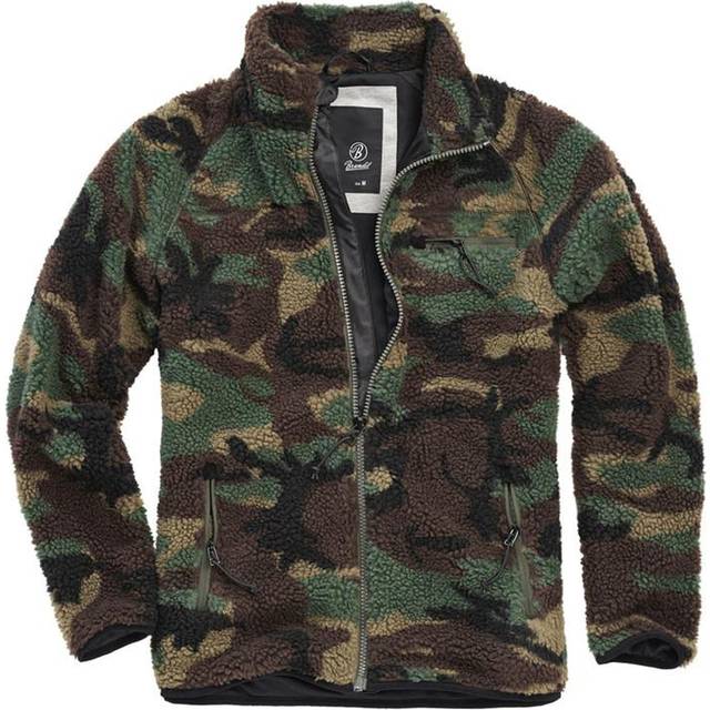 Brandit Teddyfleece, textile jacket , color: Woodland , size: XXL
