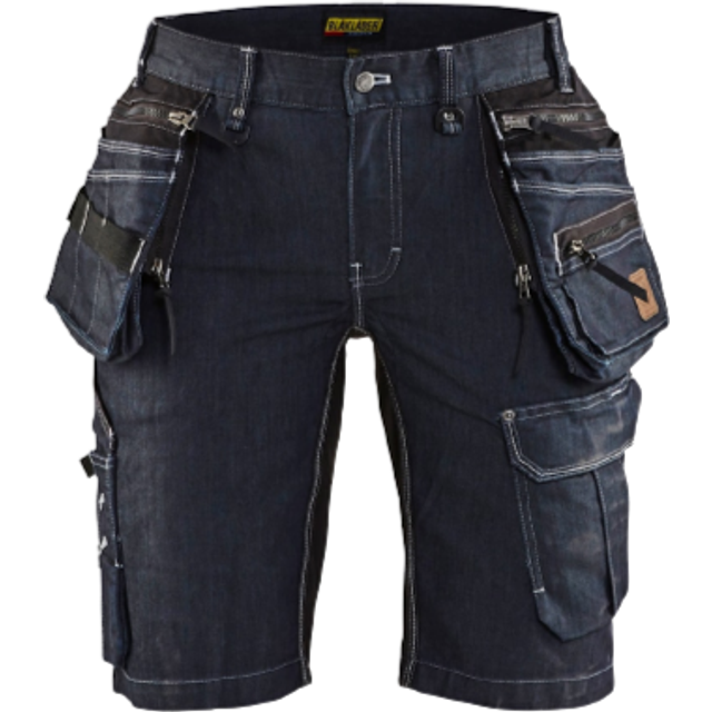 Women's 2d stretch shorts Blaklader X1900 - Bleu