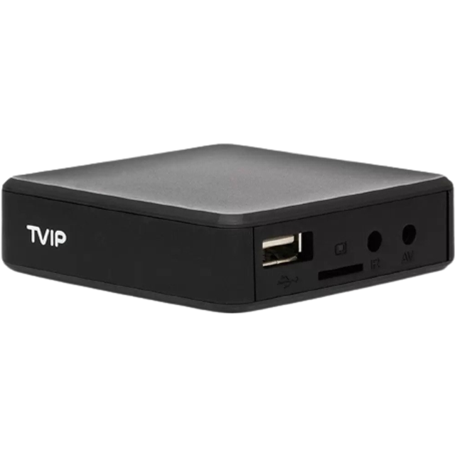 TVIP S-Box v.710 4K UHD Android 11 IP-mottagare HDR, LAN, HDMI, USB, microSD