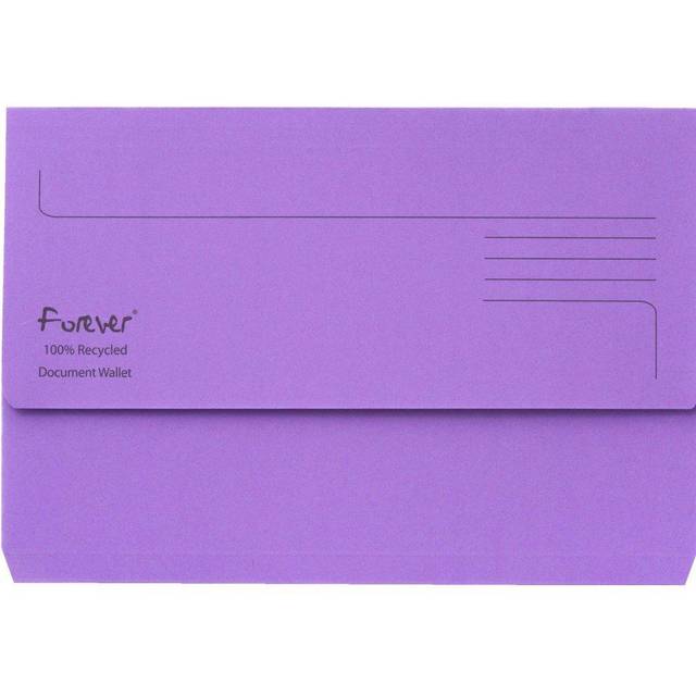 Exacompta Forever Document Wallet Manilla Foolscap Bright - 211/5005