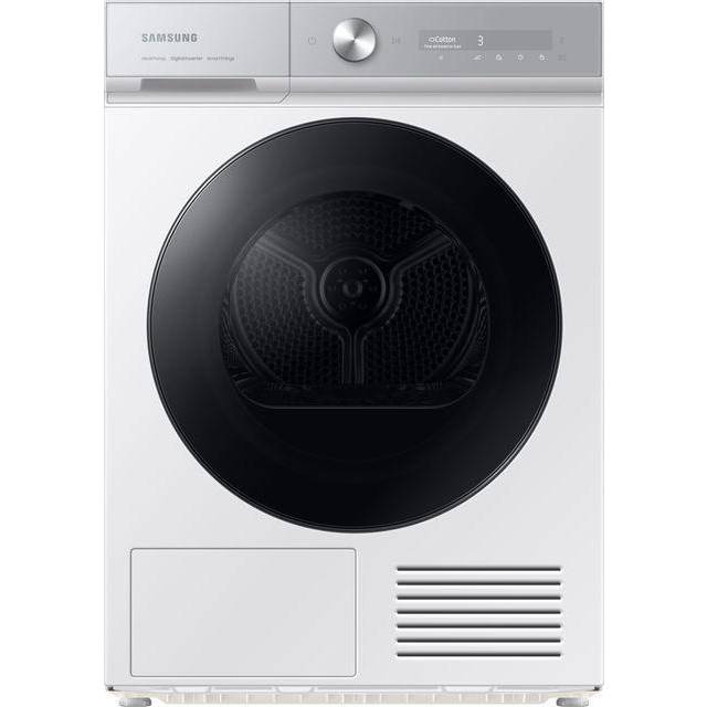 Samsung DV90BB9445GH Series 8 OptimalDry Smart 9kg Heat Pump Tumble Dryer - White