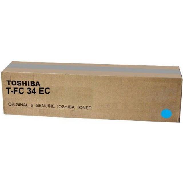 Toshiba T-FC34EC cyan toner (original)