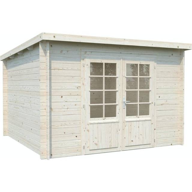 Palmako Ella Stuga 9 m²/inv. 8,7 m², utan golv, obehandlad