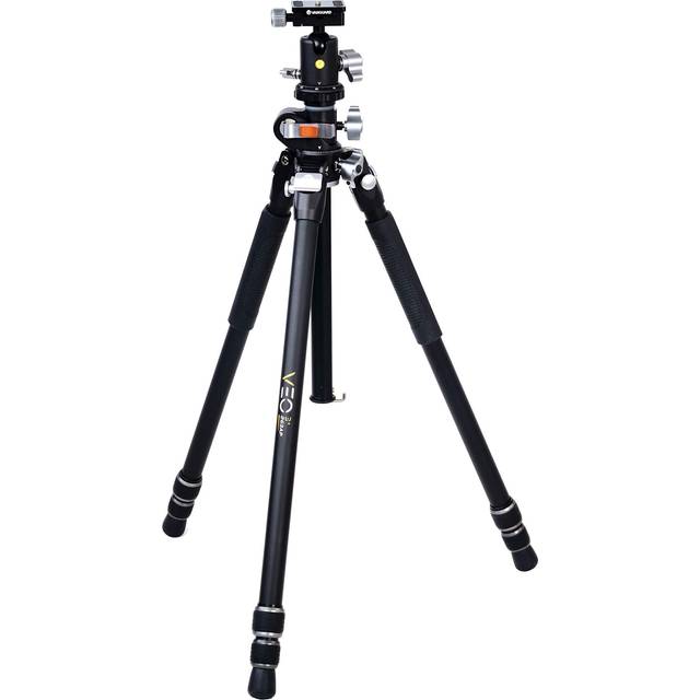 Vanguard VEO 3+ 263AB Aluminum Tripod with Ball Head and Multi-Angle Central Column System (Black)