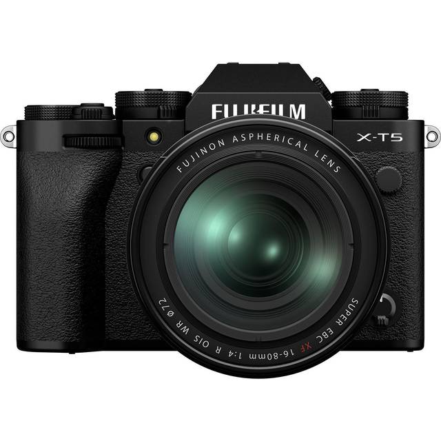 Fujifilm X-T5 black + XF 16-80mm | ✅ 5 years warranty