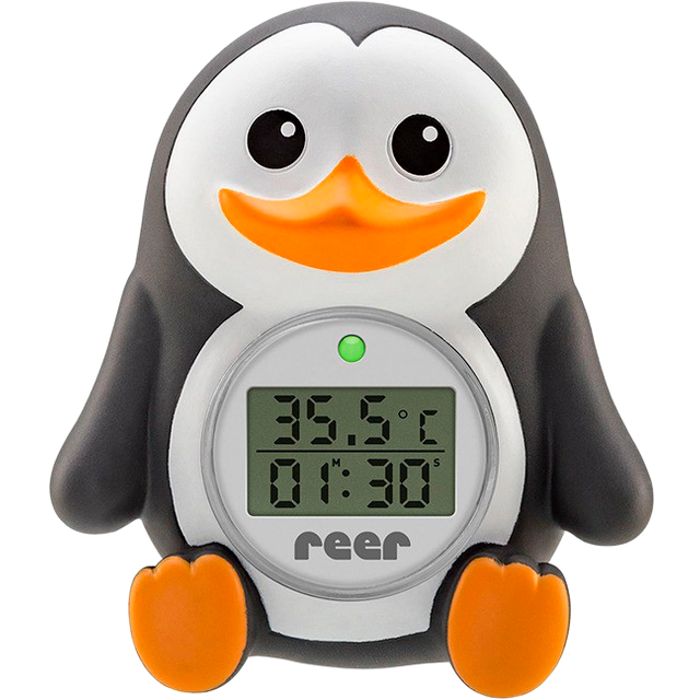 Reer "MyHappyPingu" - 2 i 1 digital badtermometer