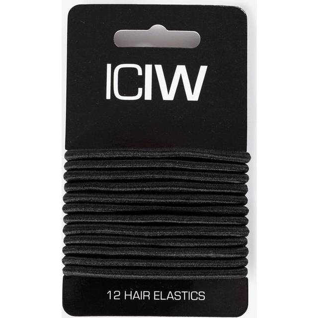 Sport Hair Ties 12-pack Black