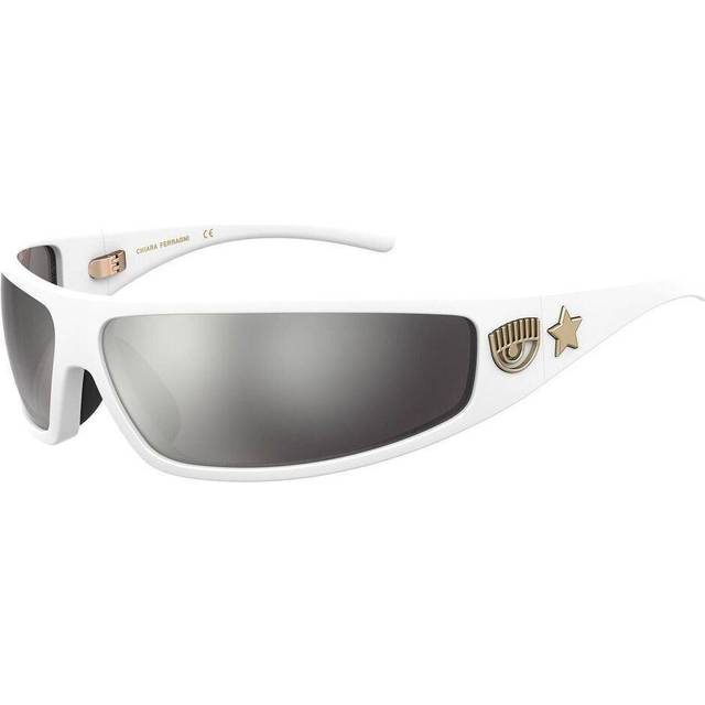 Chiara Ferragni Collection, Accessoarer, Dam, ONE Size, Solglasögon - white (ONE SIZE)