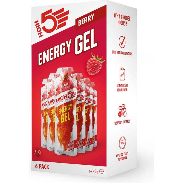 High5 Energygel 6 PACK Bär, 40g, 6 st