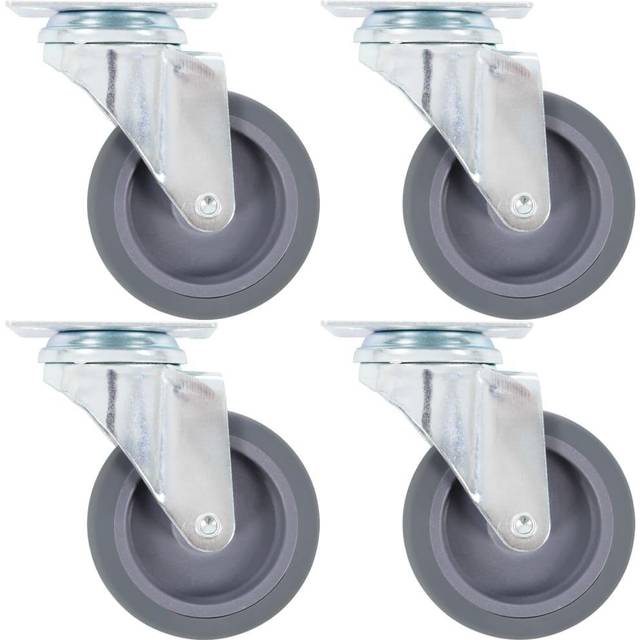 vidaXL Swivel Casters 4 pcs 75 mm