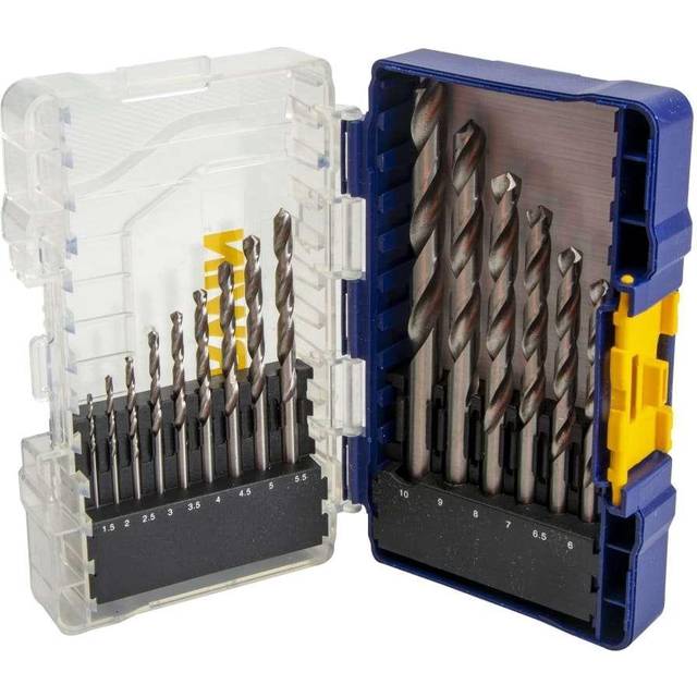Irwin Tools 13 Piece HSS Pro Titanium Drill Bit Set - XMS23DRILL13