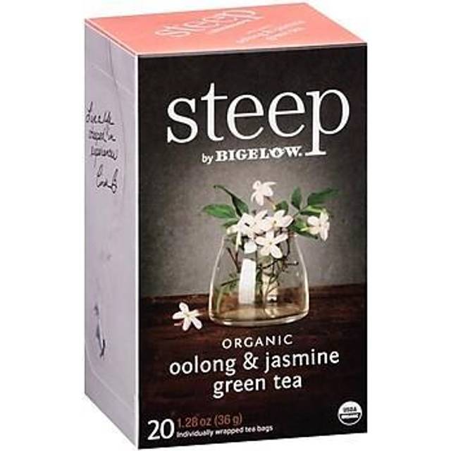 Bigelow Tea Steep Organic Green Tea Oolong & Jasmine 20 Tea Bags