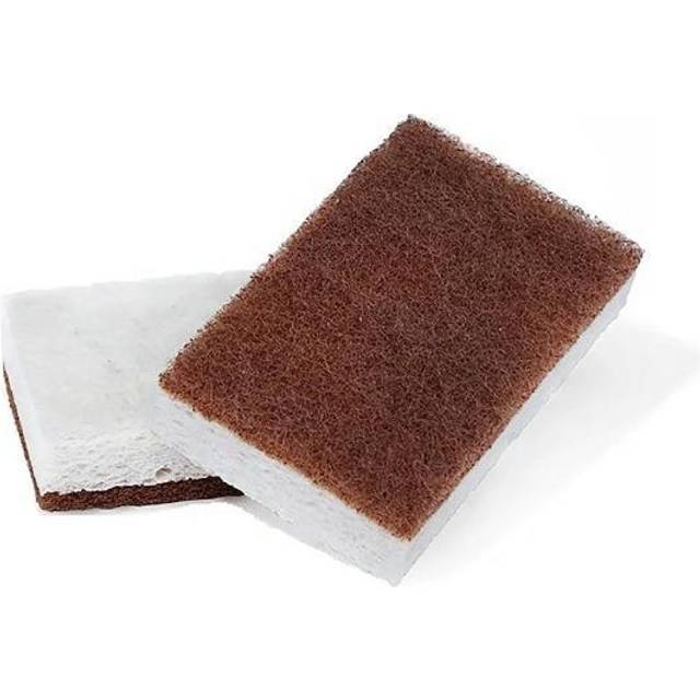 Full Circle In A Nutshell Walnut Scrubber Sponge 2 Sponges