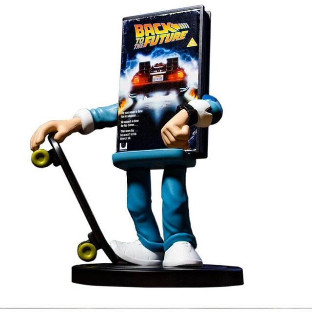 Numskull Designs Back to the Future Power Idolz Retro VHS Style Wireless Mobile Phone Charging Dock