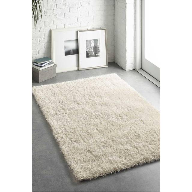 Chicago Light Neutrals Shaggy Rug Cream - Origins - Size: 110X160