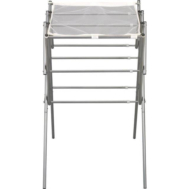 Household Essentials Collapsible Expandable Metal Clothes Drying Rack