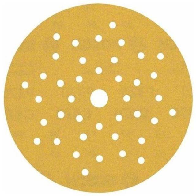 Bosch Expert C470 Hook and Loop Sandpaper for Random Orbital Sanders 125mm 125mm 320g Pack of 50