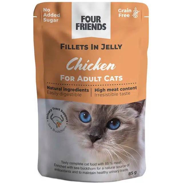 FourFriends Cat Adult Chicken in Jelly Pouch