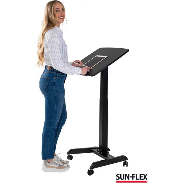 Sun-Flex Easydesk Pro hæve-sænkebord 60x52cm sort