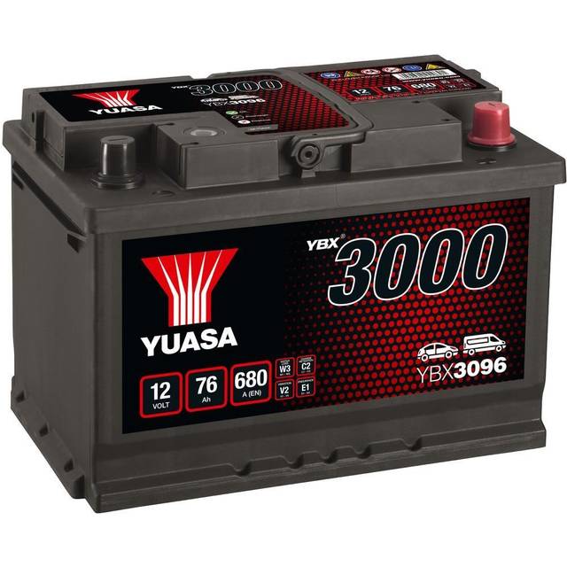 Yuasa YBX3096 12V 76Ah 680A SMF Battery
