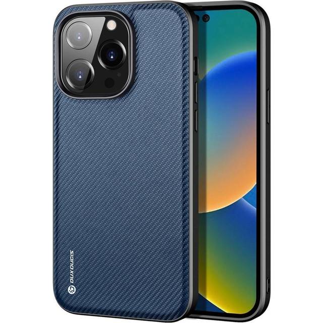 Dux Ducis Fino Series iPhone 14 Pro Hybrid Skal - Röd