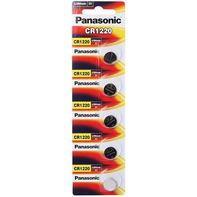 Lithium 3V Batteries Size CR1220 (Pack of 5)