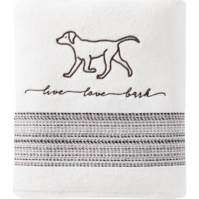 SKL Home by Saturday Knight Ltd. Fur Ever Friends Bath Towel  White
