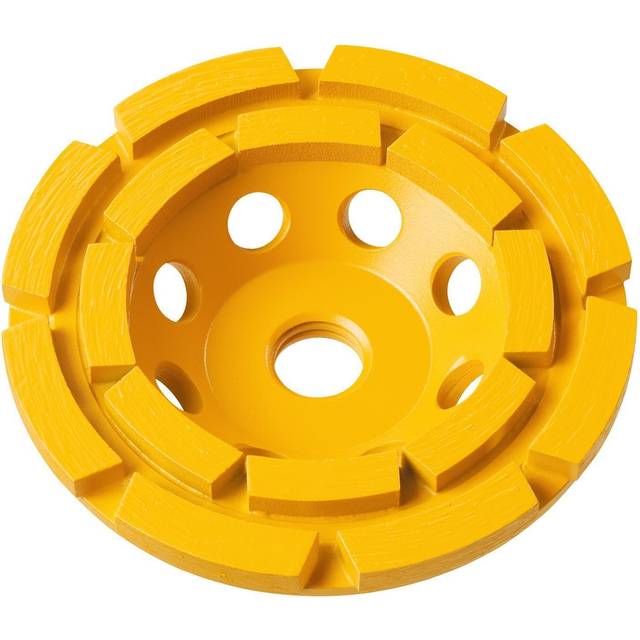 DEWALT DW4775 7-Inch Double Row Diamond Cup Grinding Wheel Blister