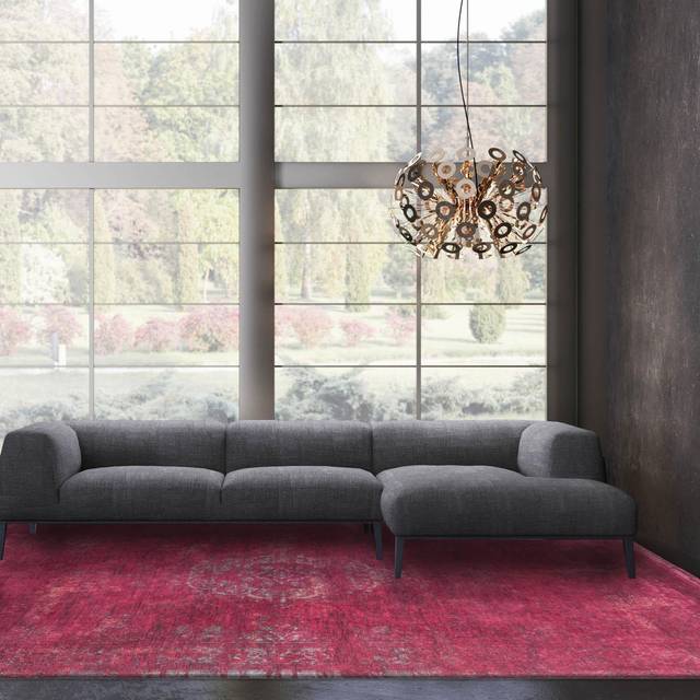 Scarlet Fading World 140 x 200 cm Rug - Grey (140x200cm)