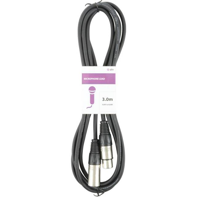 chord Essential Microphone Leads XLR Female - XLR Male 3m