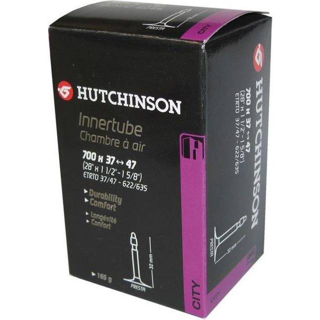 Hutchinson SNC slang City/Trekking standard SV/48 mm, svart, 28 tum