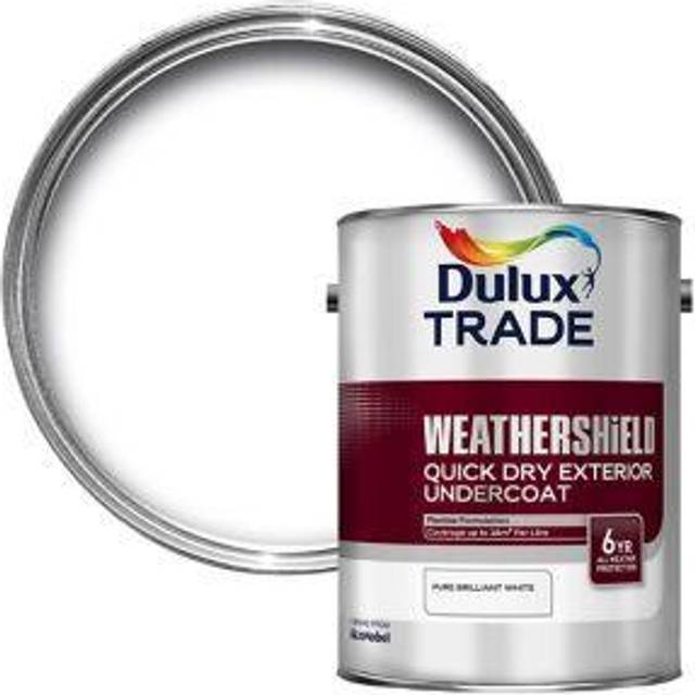 Dulux Trade Weathershield Quick Dry Undercoat Pure Brilliant White