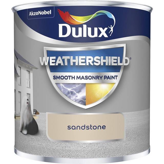 Dulux All Weather Protection Smooth Masonry - 250ml - Sandstone