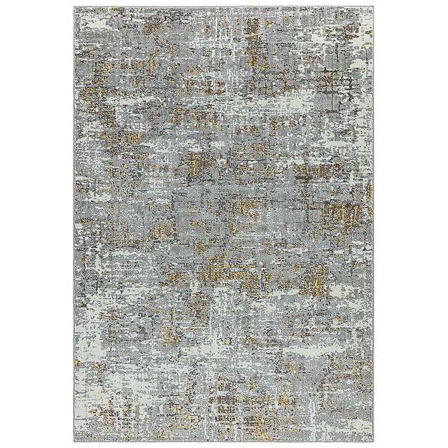 Orion OR07 Abstract Gold Rug