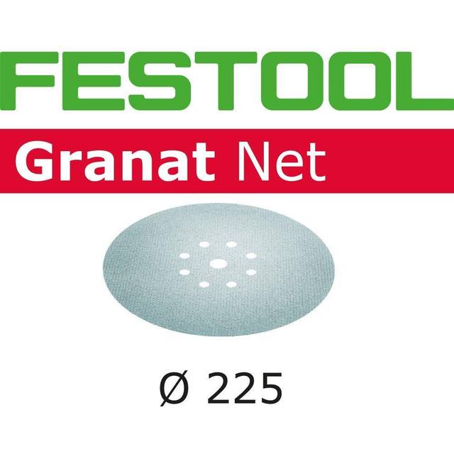 Festool Granat STF Net Dry Wall Sanding Disc 225mm 225mm 100g Pack of 25