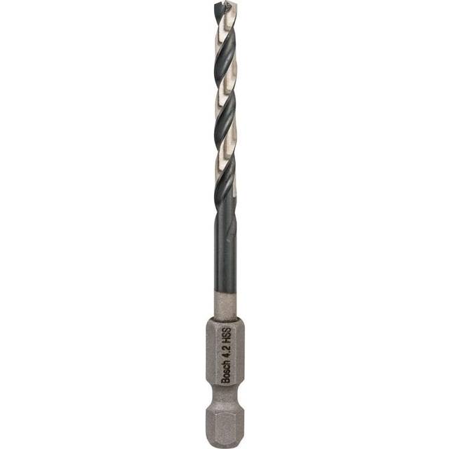 Bosch HSS Hex Shank Drill Bit 4.2mm Pack of 1