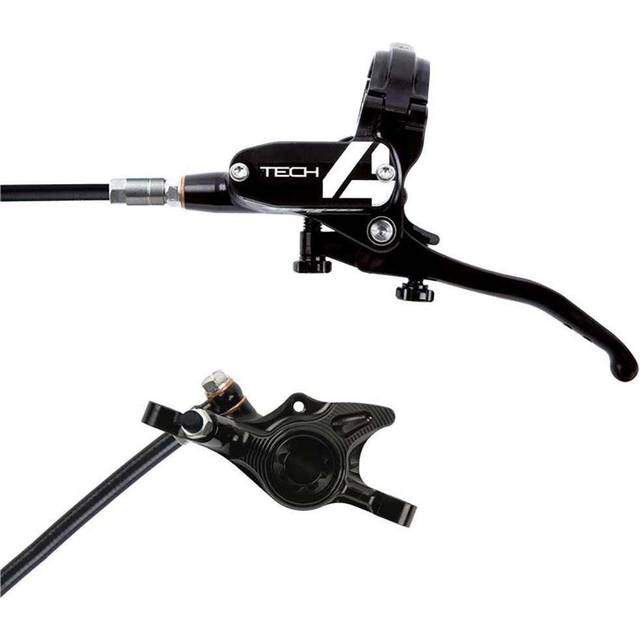 Hope Technology Tech 4 X2 Hydraulic Disc Brake - Black / BlackRear Left HandStandard Black