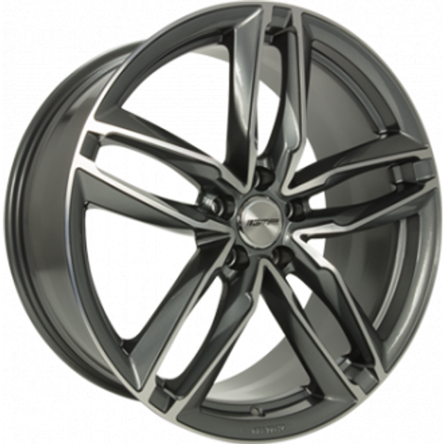 GMP Atom Anthracite Diamond 8X18 5/112 ET25 CB66,6