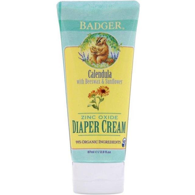 Badger, Baby Diaper Rash Cream, Calendula, 2.9 fl oz (87 ml)