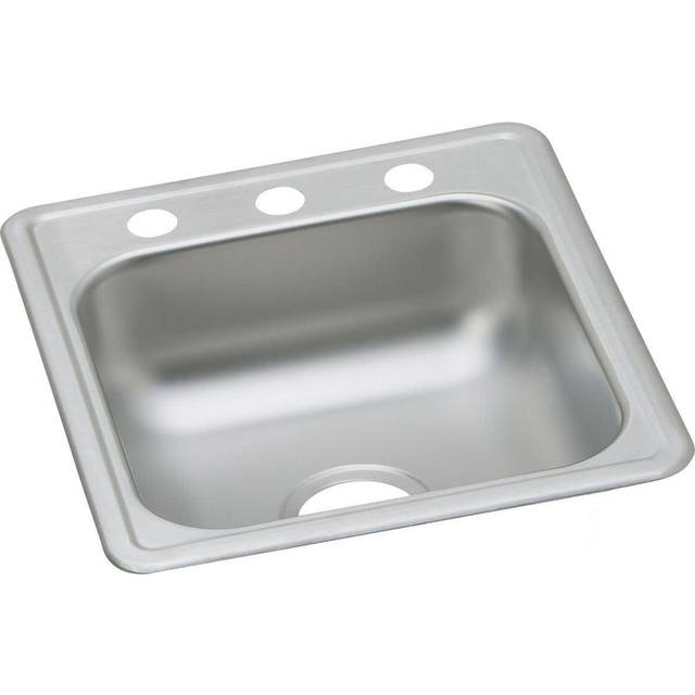 Elkay Dayton Stainless Steel 17 x 19 x 61/8  Single Bowl Dropin Bar Sink