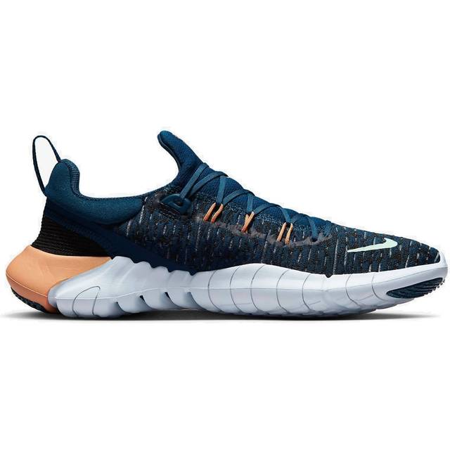 (WMNS) Nike Free RN 5.0 'Blue White Gold' CZ1891-402 - BLUE/WHITE/GOLD - 5.5