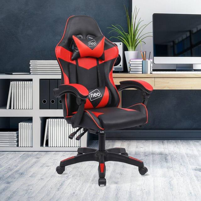 Neo Sport Racing Gaming Office Chair - Red