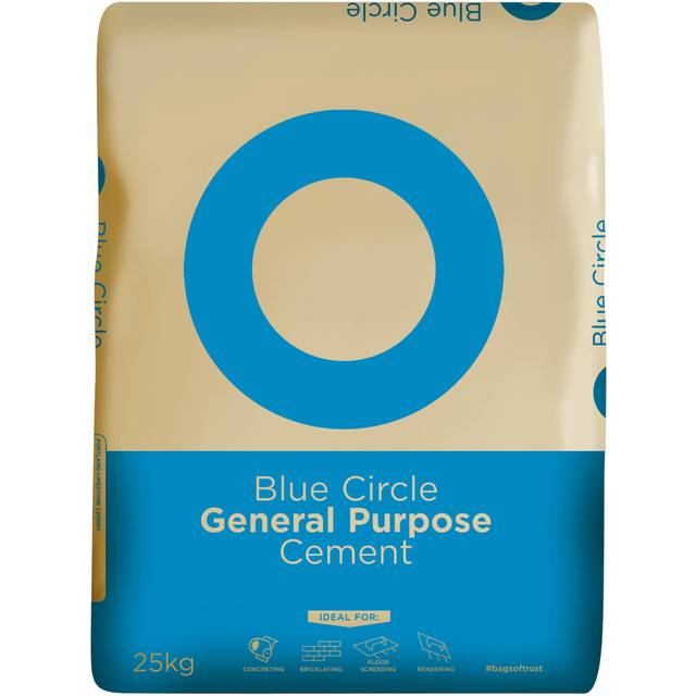 Blue Circle General Purpose Grey Cement 25kg (Paper Bag)