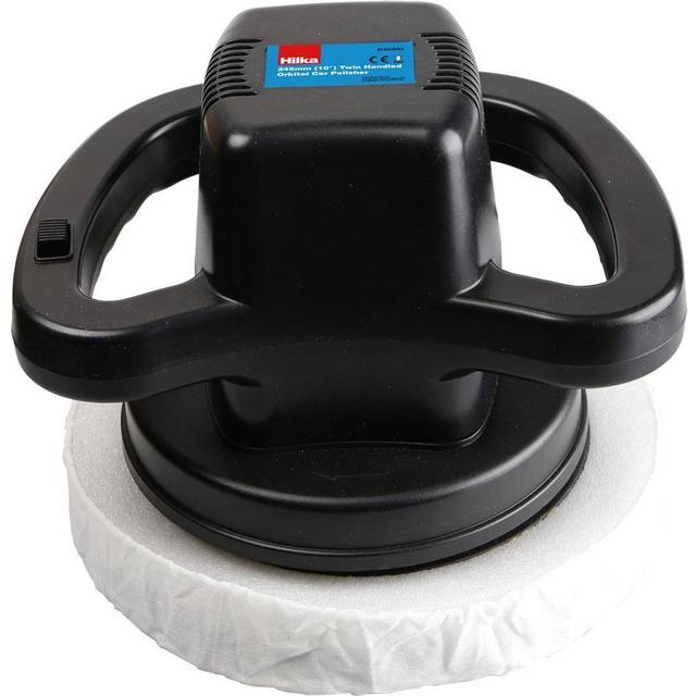 Hilka car polisher 110w two hand 10" polishing machine buffer buffing machine