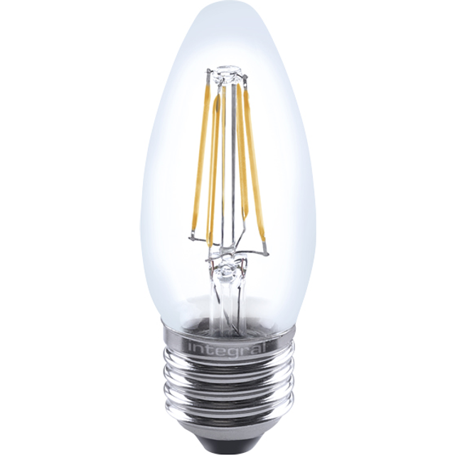 Integral Omni Filament Candle E27 LED Lamp 4.2W 2700K