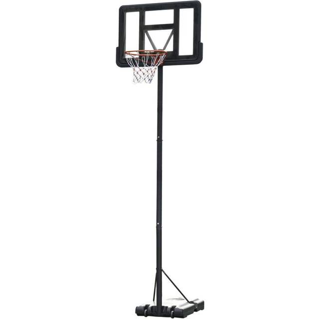 Homcom Basketball Hoop Steel Black 2310 mm
