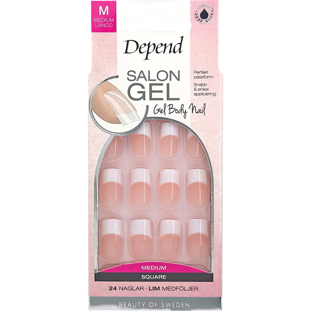 Depend Salon Gel Rosa Kunstige negle