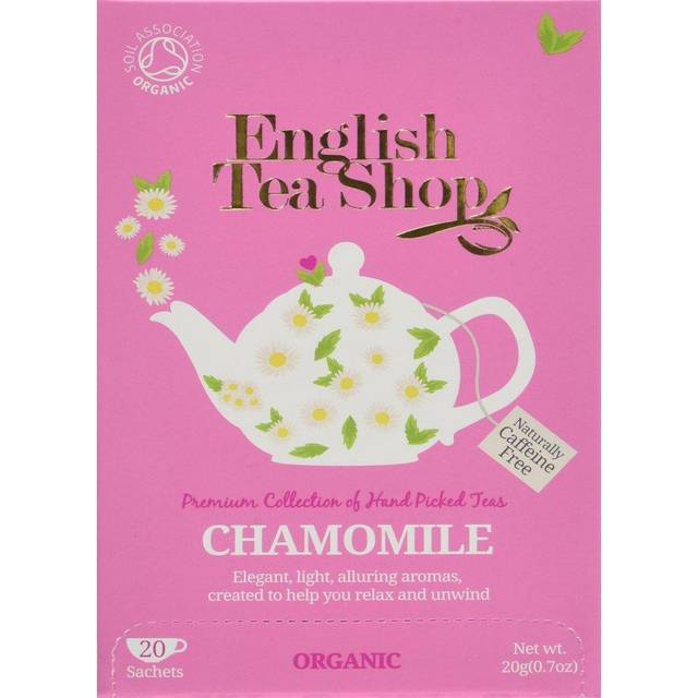 English Tea Shop Chamomile Tea 20 Bags