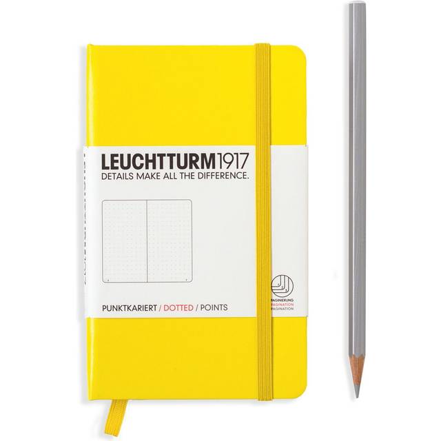 Notes Pocket Leuchtturm1917 w kropki cytrynowy 344796